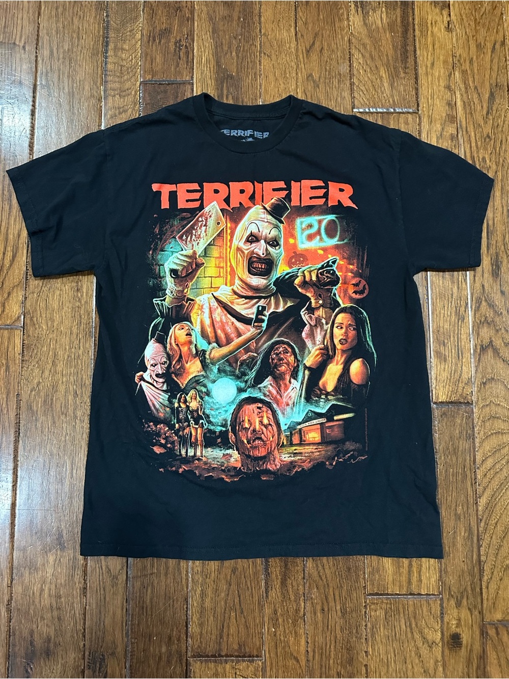 Terrifier “Man of the Hour” Graphic Tee in Black Size M